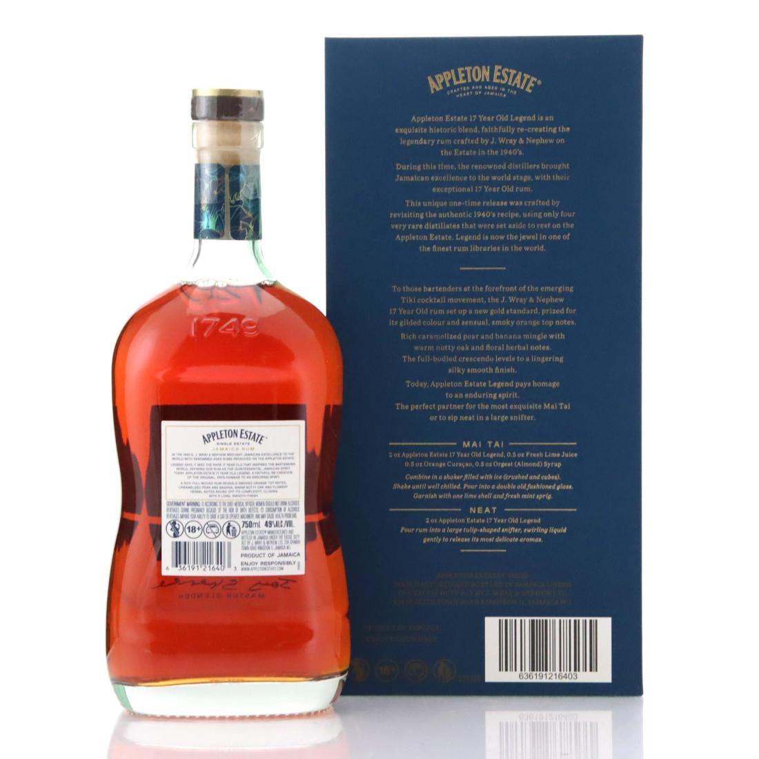 Image for Appleton Estate 2005 Legend 17 Year Old