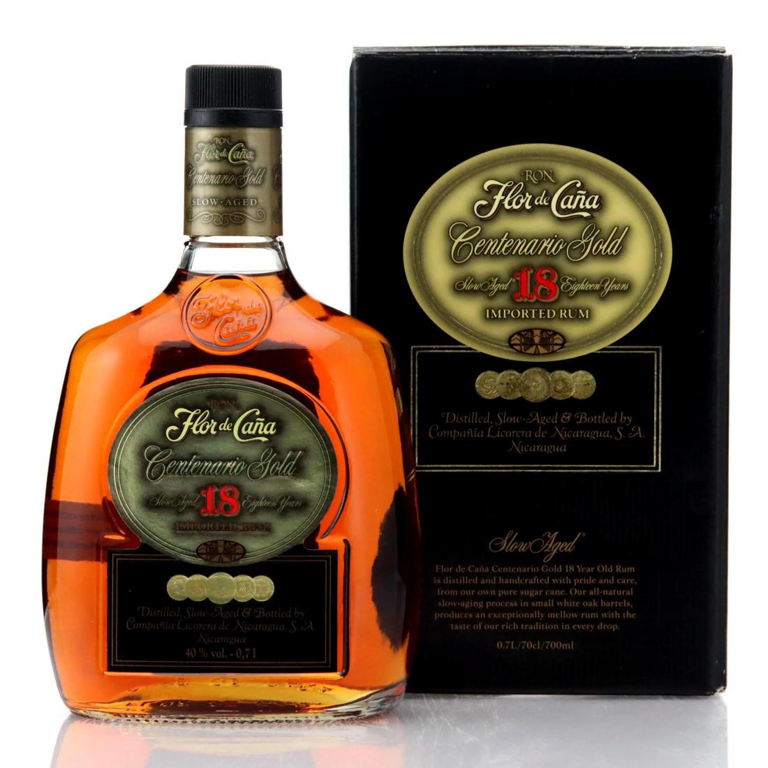 Image for Flor de Cana Centenario Gold 18 Year old