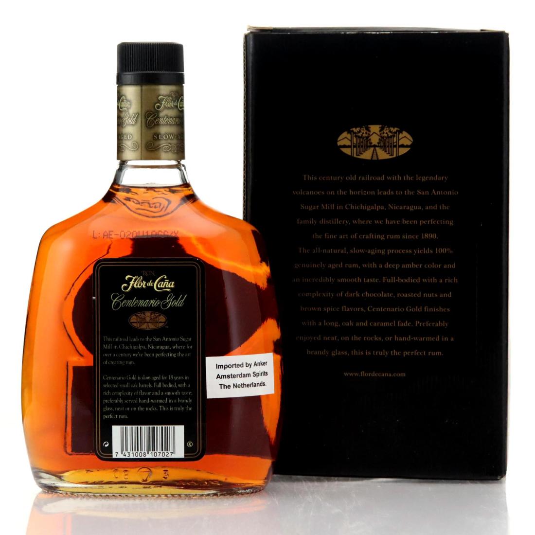 Image for Flor de Cana Centenario Gold 18 Year old