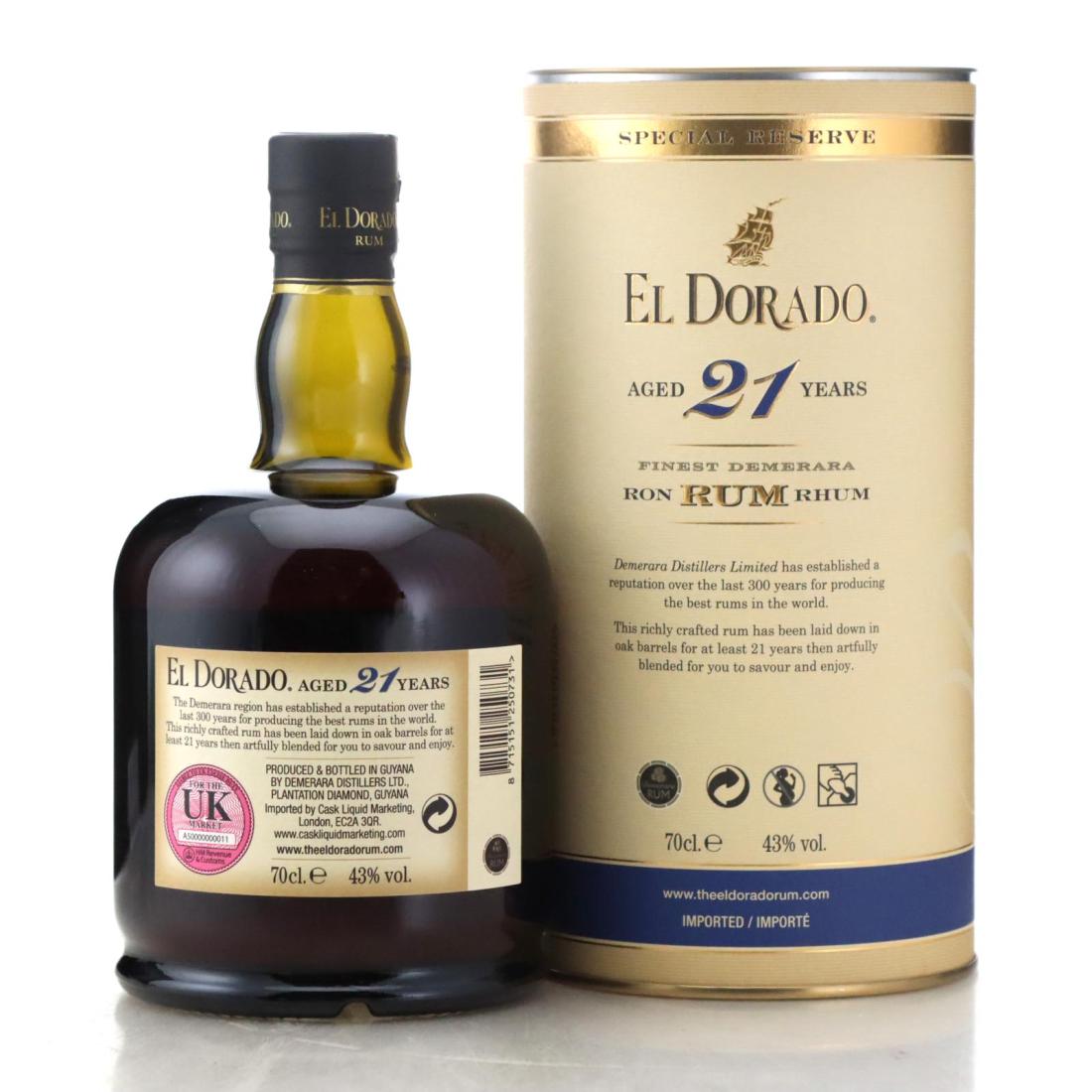 Image for El Dorado Special Reserve 21 Year Old