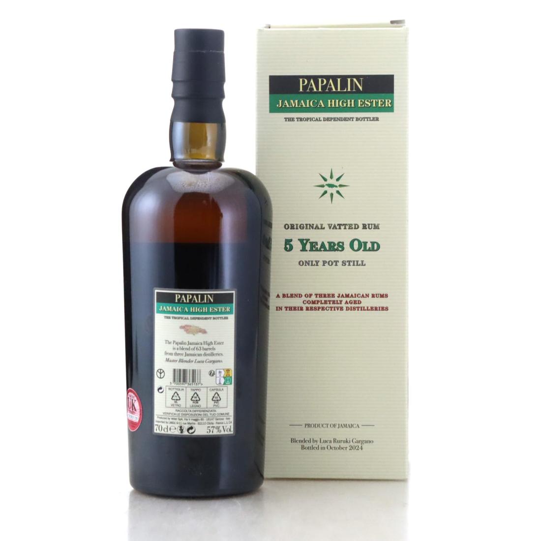 Image for Papalin Jamaica High Ester 5 Year Old Original Vatted Rum