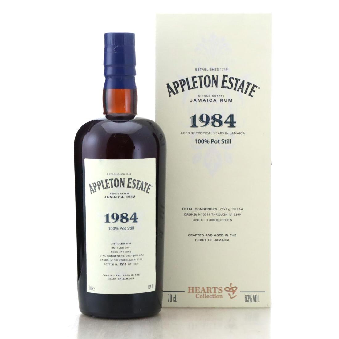 Image for Appleton Estate 1984 Hearts Collection 37 Year Old