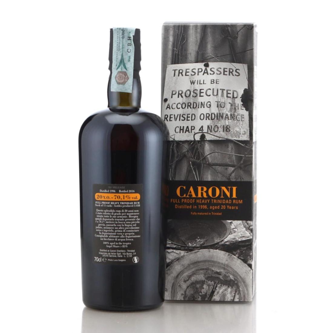 Image for Caroni 1996 Full Proof 20 Year Old Heavy