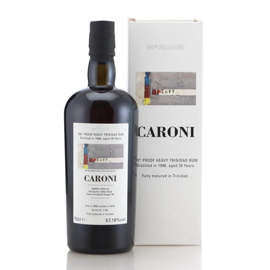 Image for Caroni 1996 100° Proof 20 Year Old Heavy