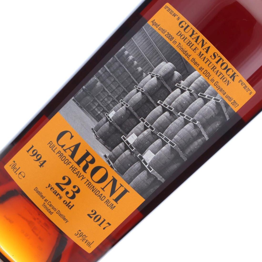 Image for Caroni 1994 Full Proof 23 Year Old Heavy - Guyana Stock