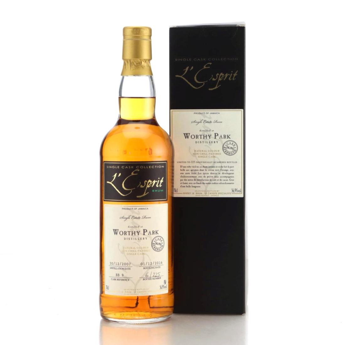 Image for Worthy Park 2007 L'Esprit