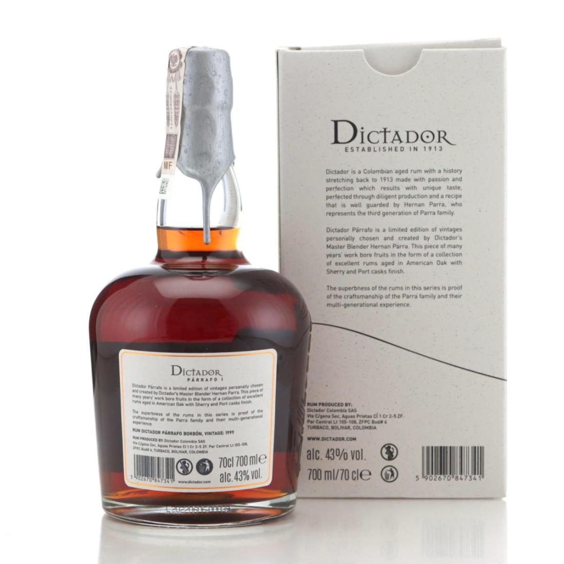 Image for Dictador 1999 Párrafo 23 Year Old