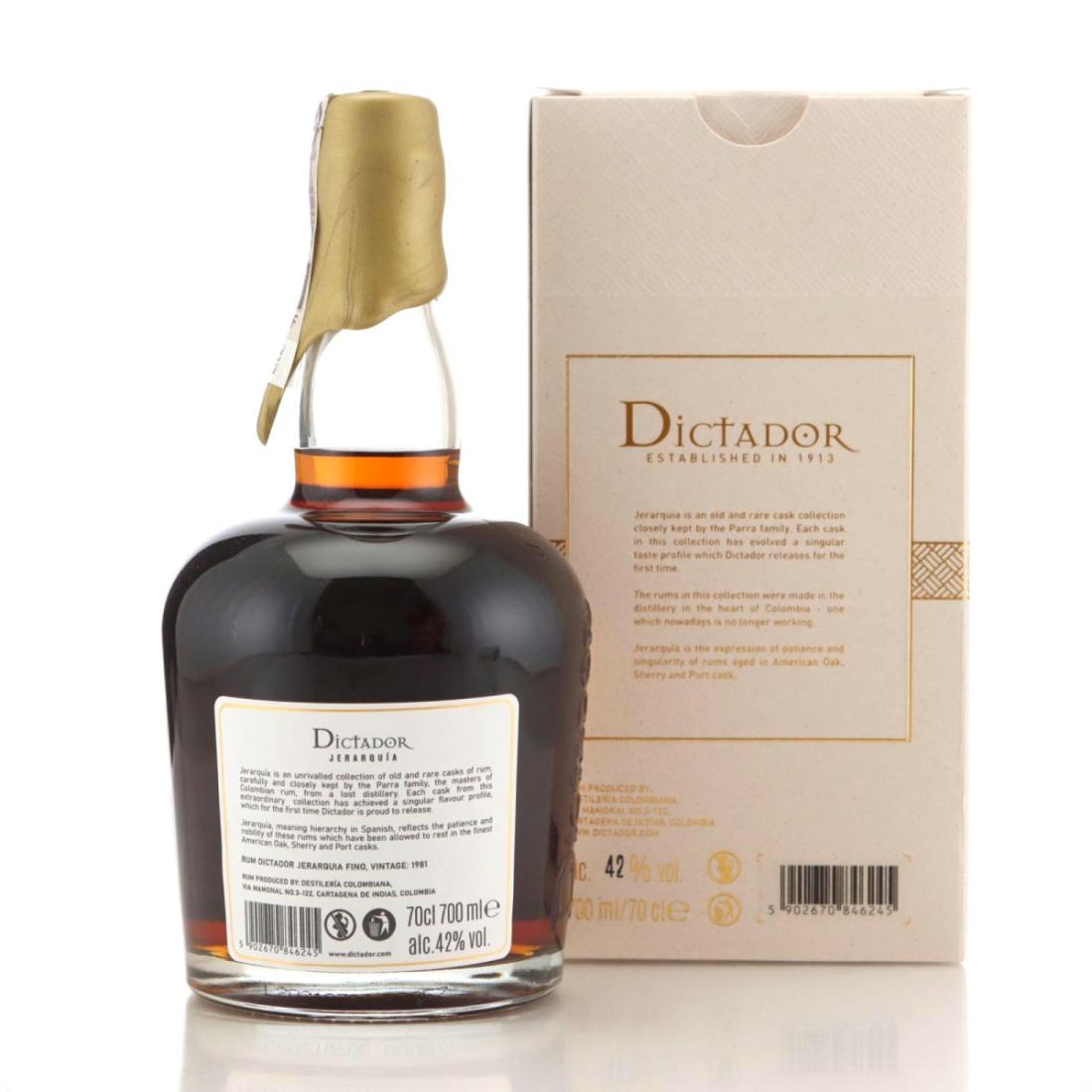 Dictador 1981 Jerarquia 39 Year Old