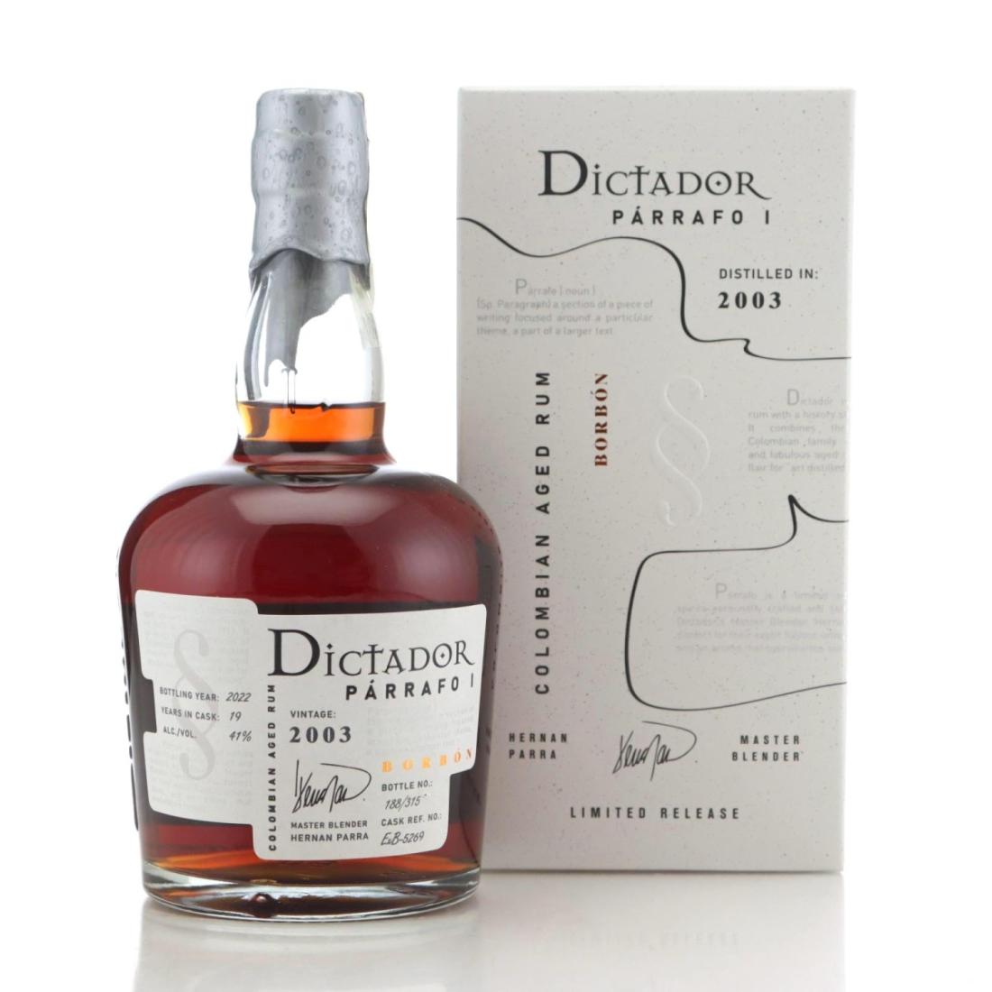 Image for Dictador 2003 Párrafo I 19 Year Old 