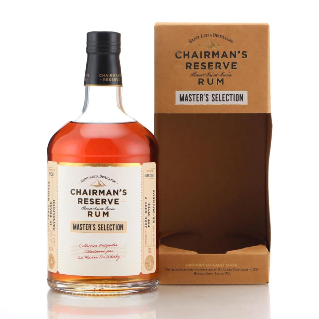 Image for Chairman's Reserve 2008 Master's Selection 13 Year Old
