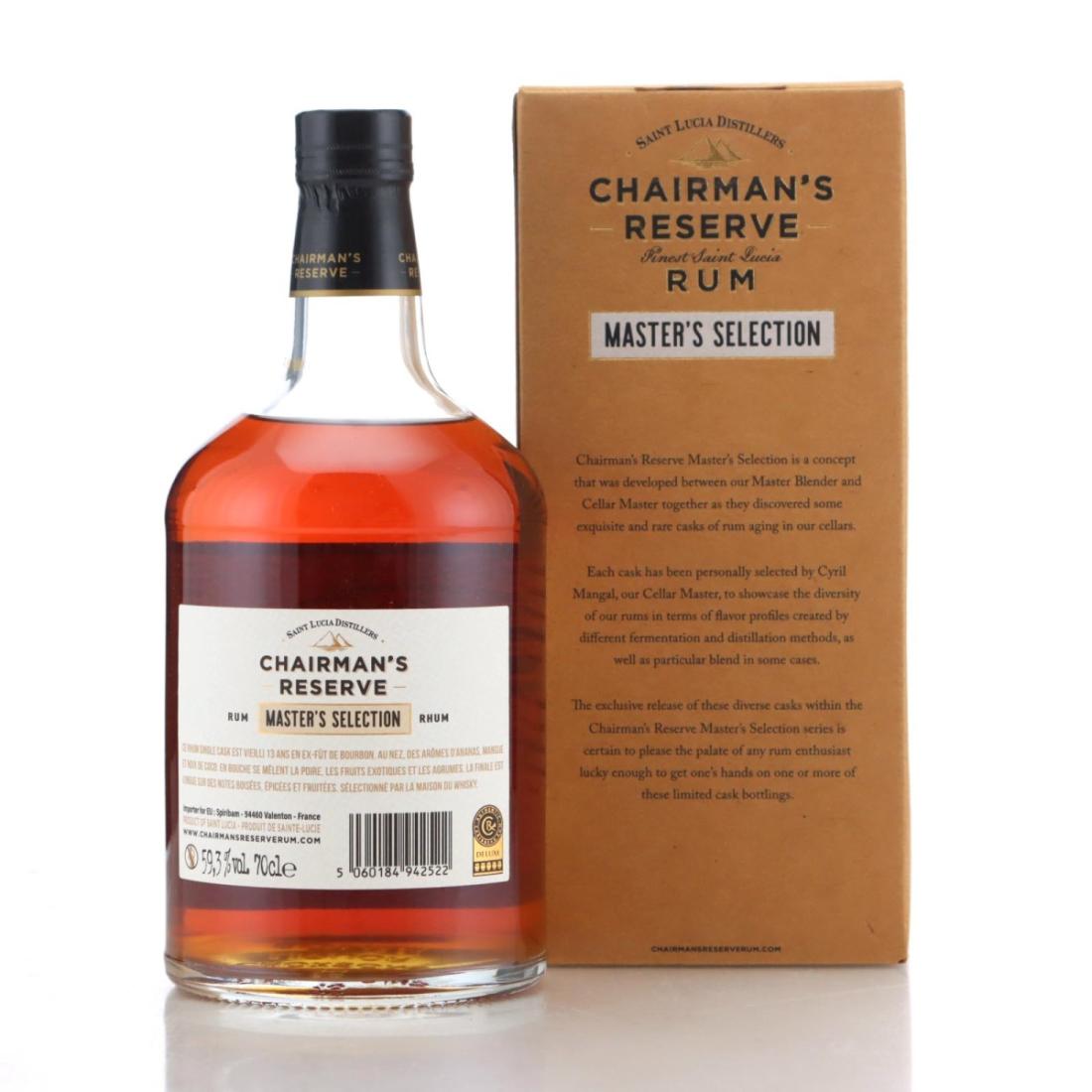 Image for Chairman's Reserve 2008 Master's Selection 13 Year Old