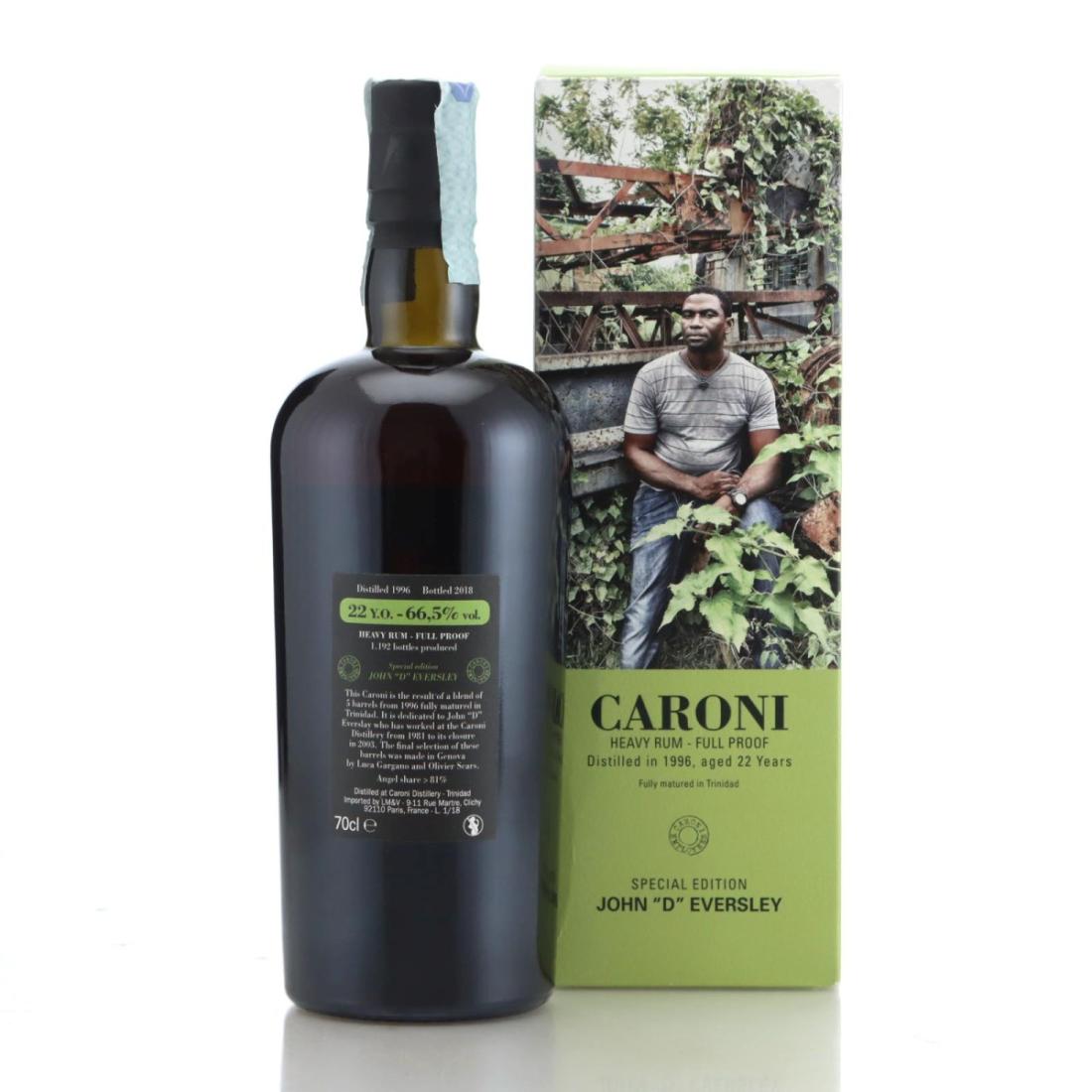 Image for Caroni 1996 Full Proof 22 Year Old Heavy - John 'D' Eversley