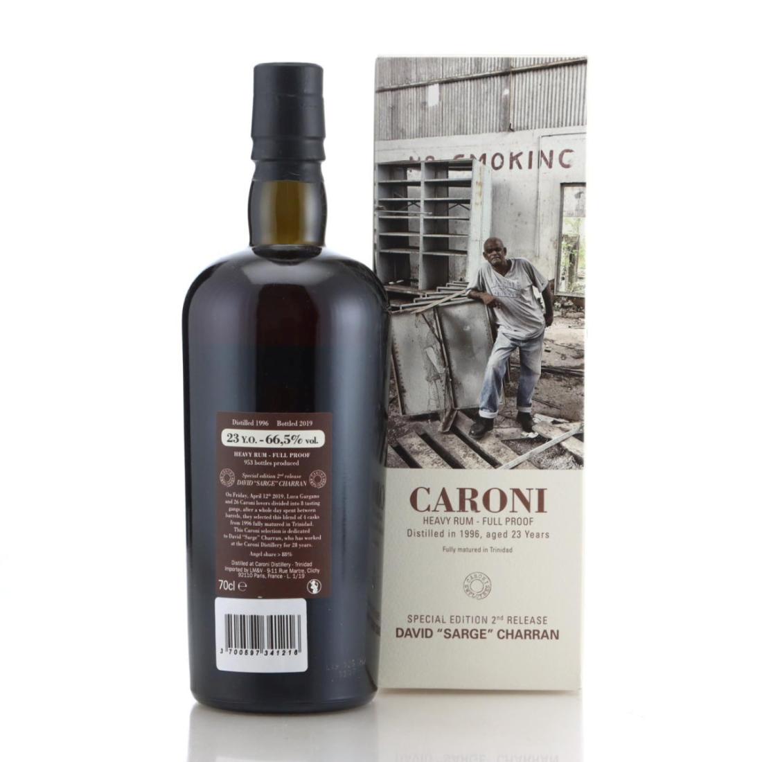 Image for Caroni 1996 Full Proof 23 Year Old Heavy - David 'Sarge' Charran