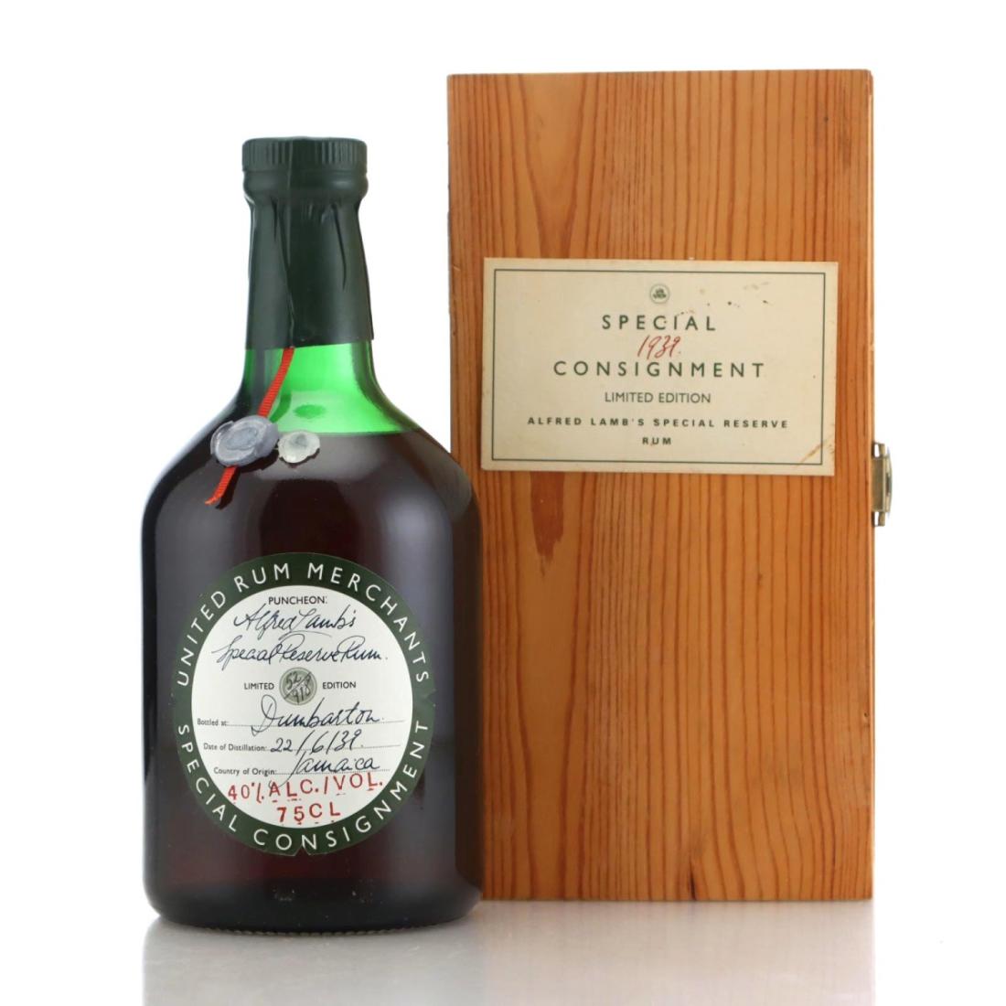 Image for Alfred Lamb's 1939 Special Reserve