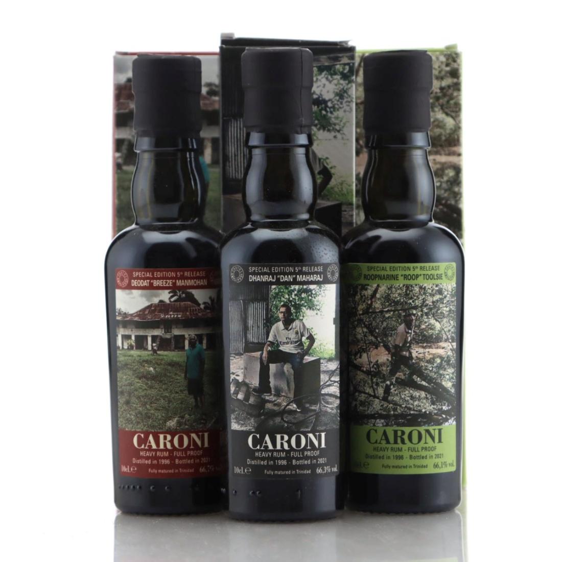 Image for Caroni 1996 Full Proof Heavy 5th Release 10cl x 3 