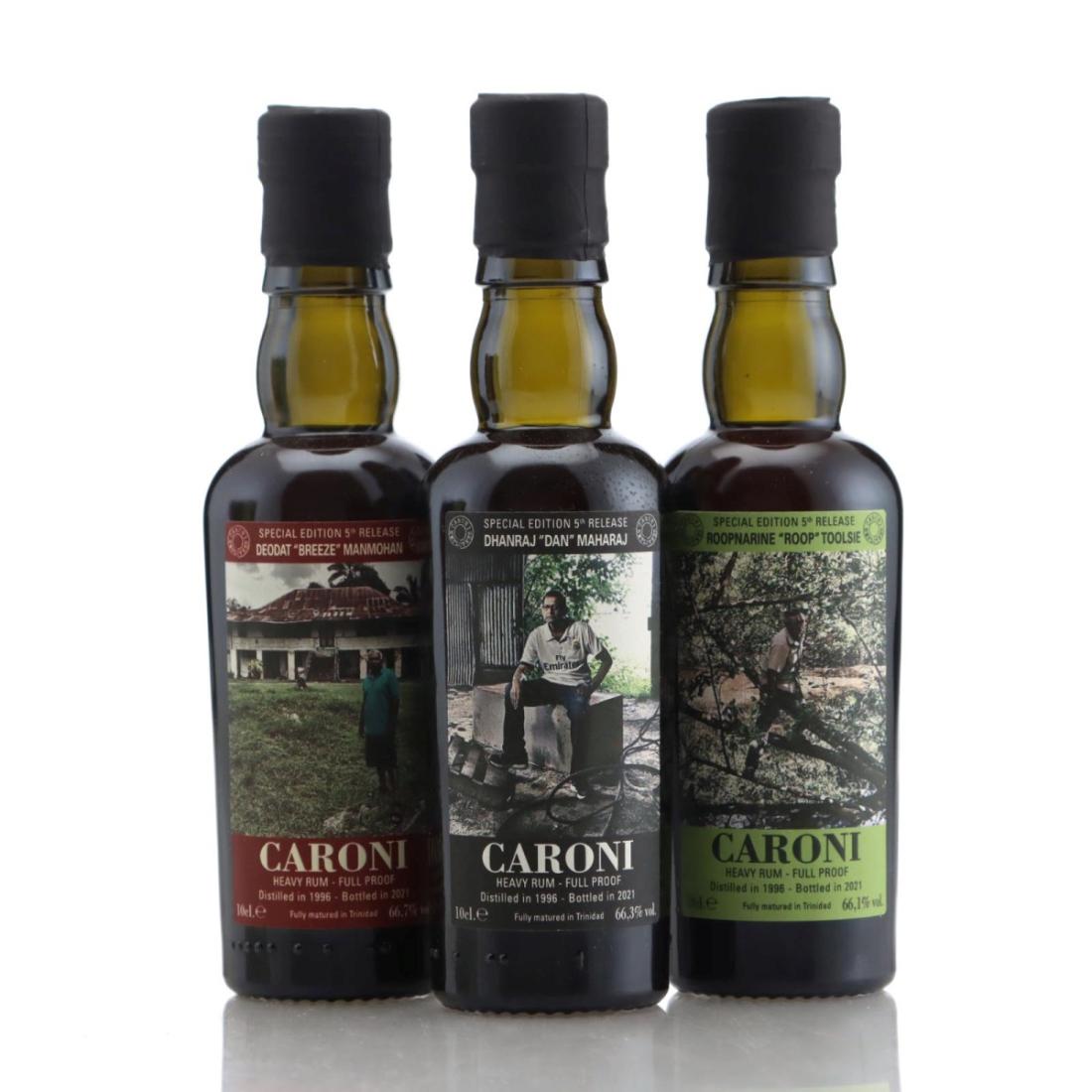 Image for Caroni 1996 Full Proof Heavy 5th Release 10cl x 3 