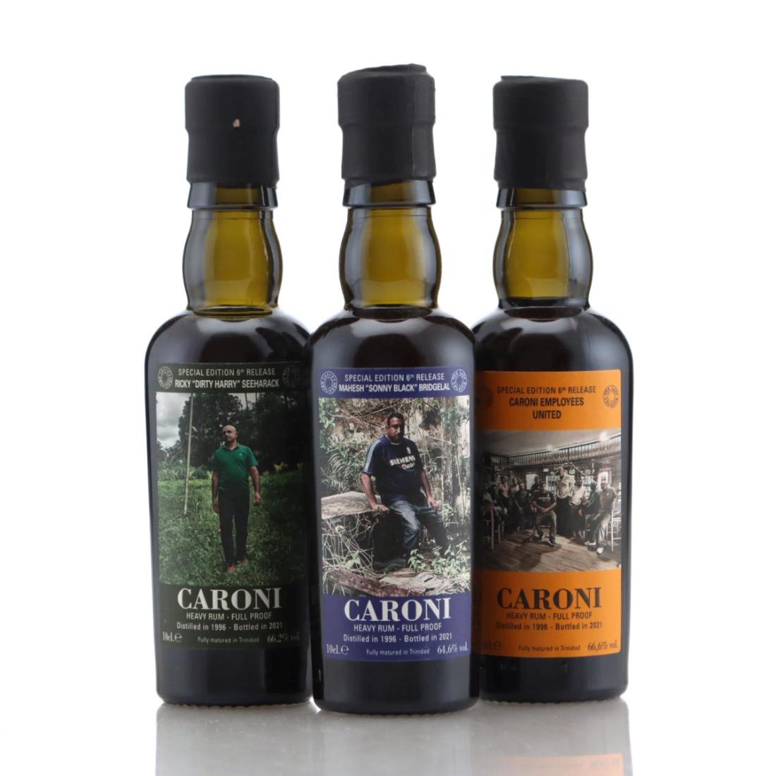 Image for Caroni 1996 Full Proof Heavy 6th Release 10cl x 3