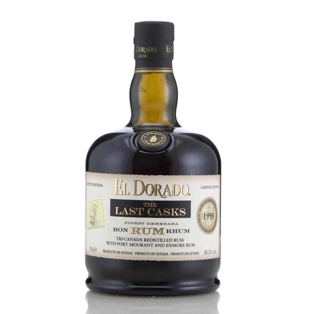 Image for El Dorado 1998 The Last Casks 24 Year Old - Tri-Canada, Port Mourant & Enmore