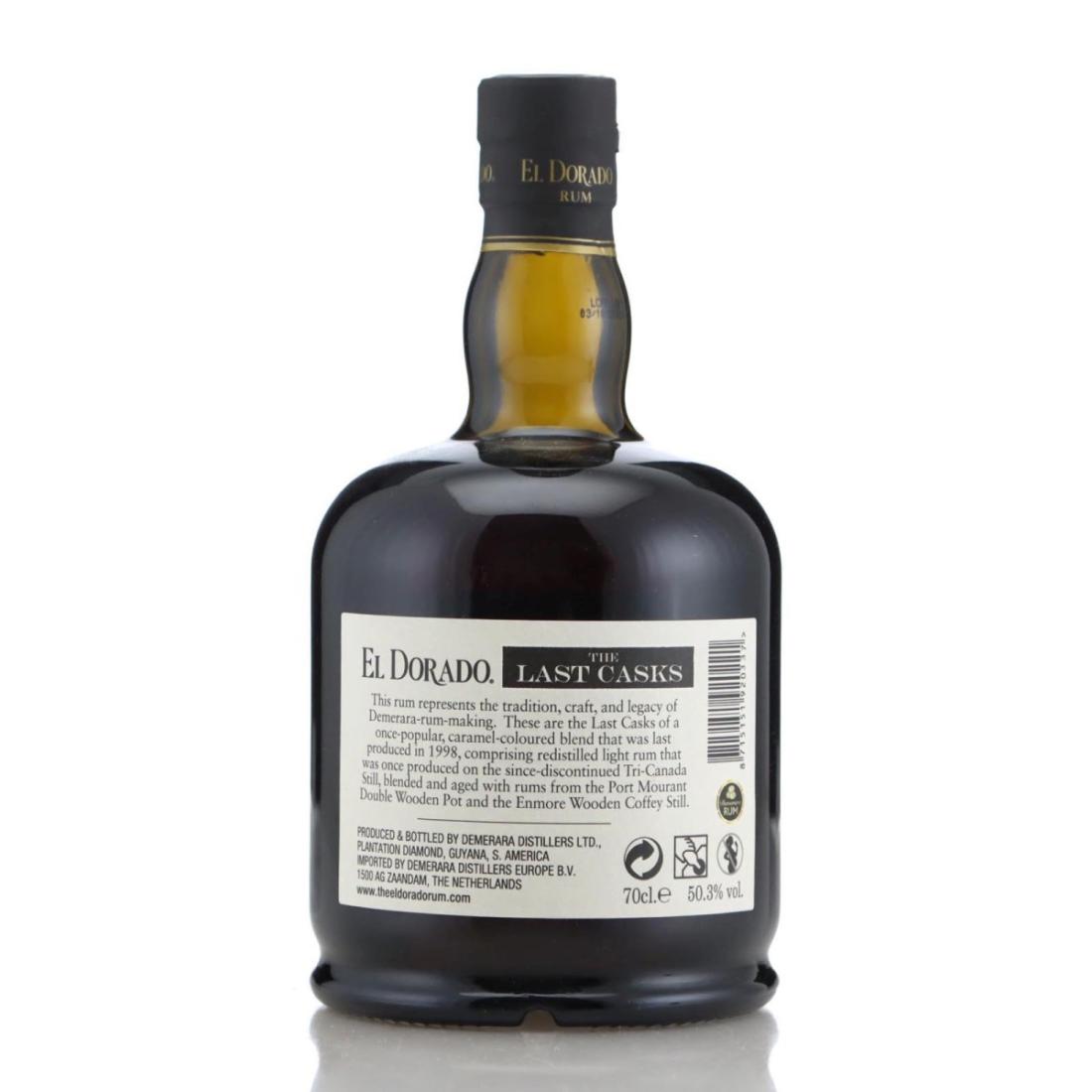 Image for El Dorado 1998 The Last Casks 24 Year Old - Tri-Canada, Port Mourant & Enmore