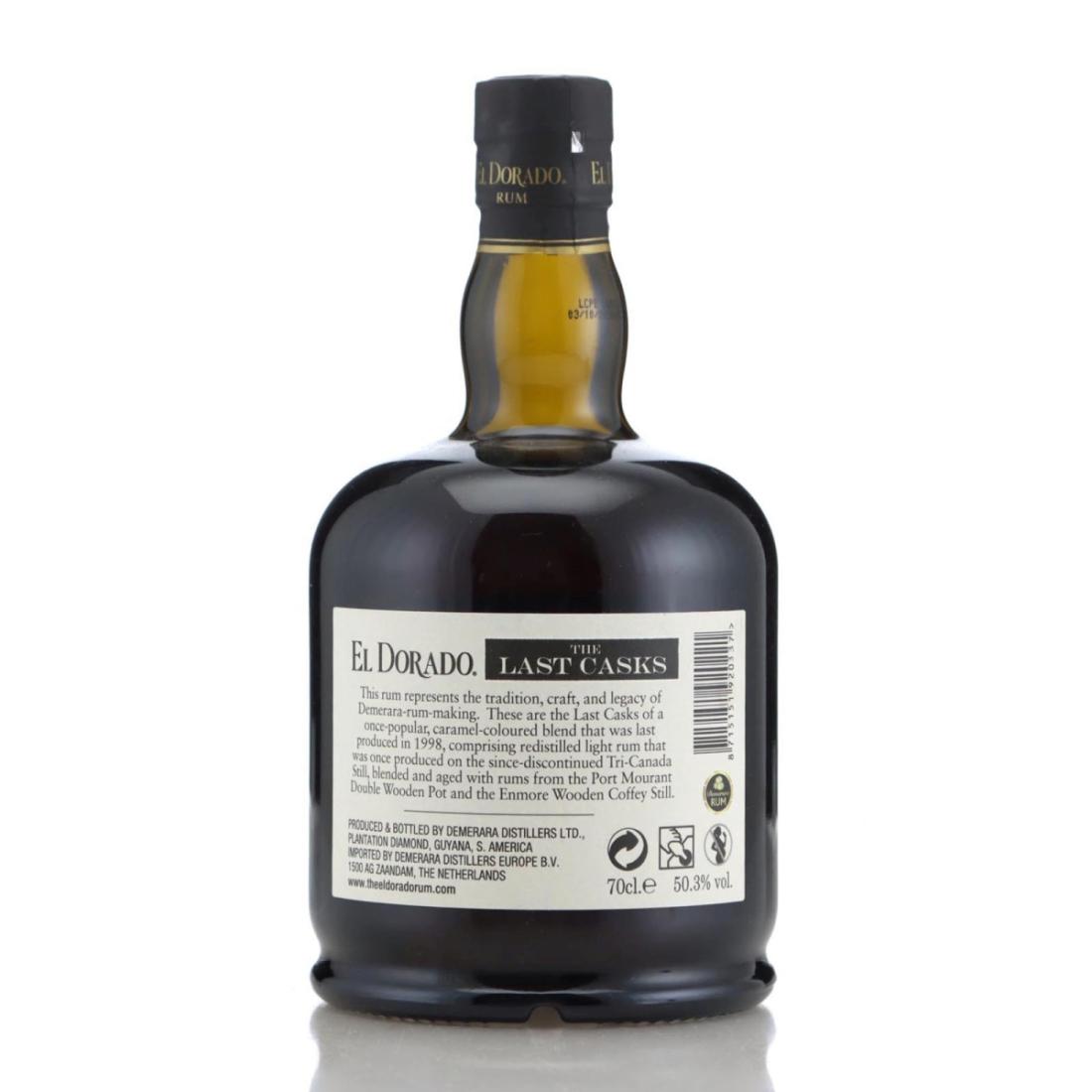 Image for El Dorado 1998 The Last Casks 24 Year Old - Tri-Canada, Port Mourant & Enmore