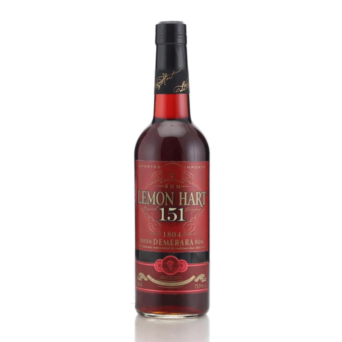 Image for Lemon Hart 151 Proof Demerara Rum