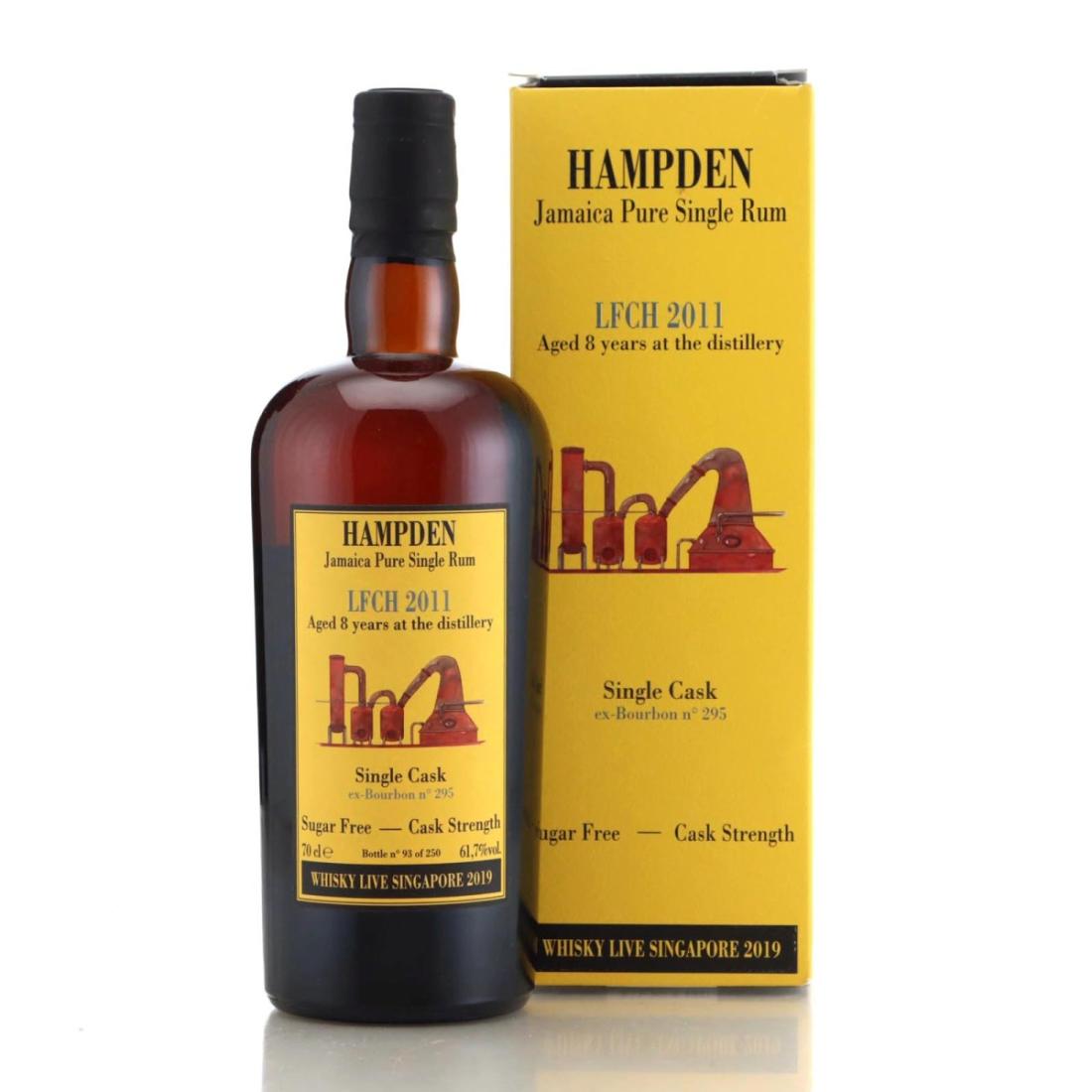 Image for Hampden LFCH 2011 Habitation Velier 8 Year Old