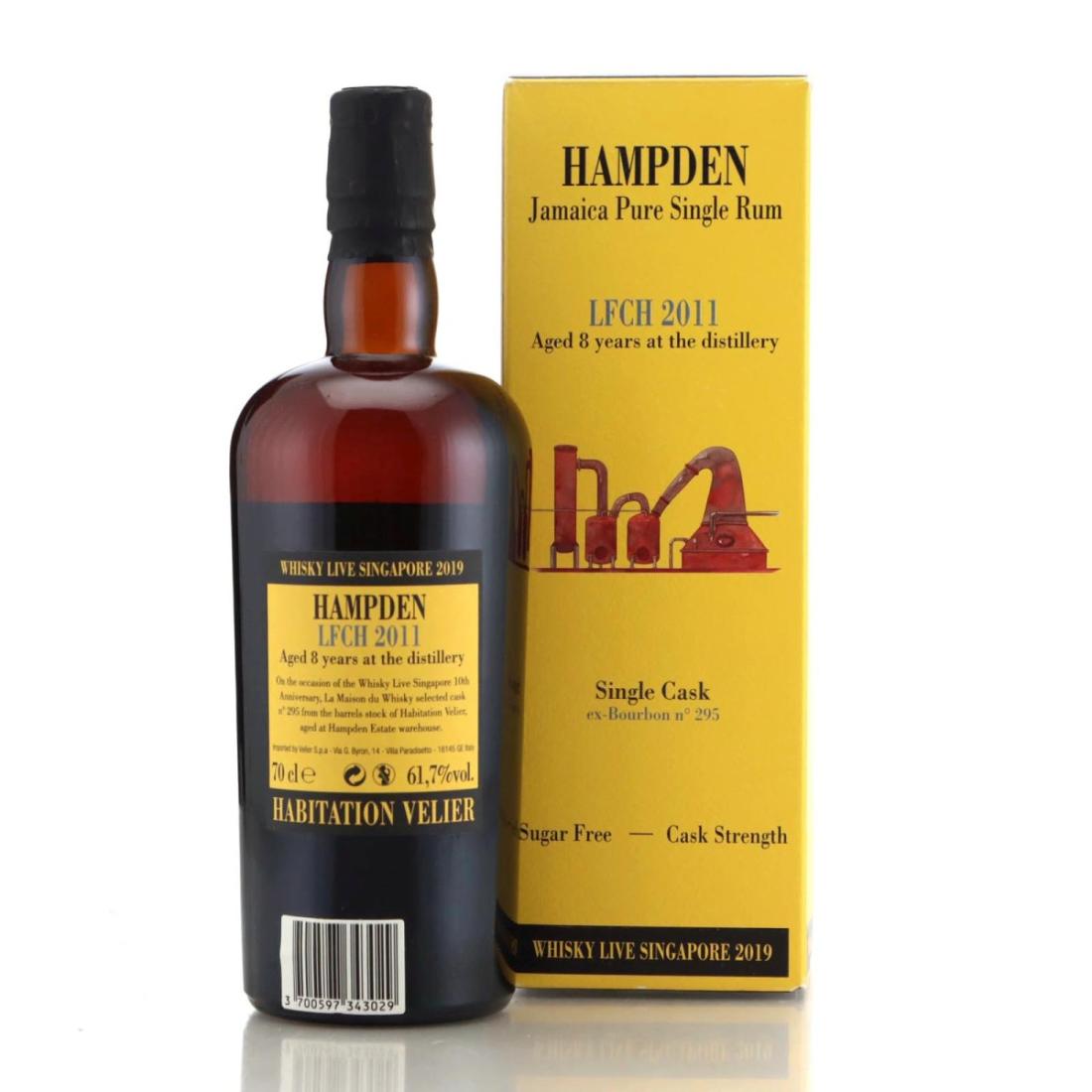 Image for Hampden LFCH 2011 Habitation Velier 8 Year Old