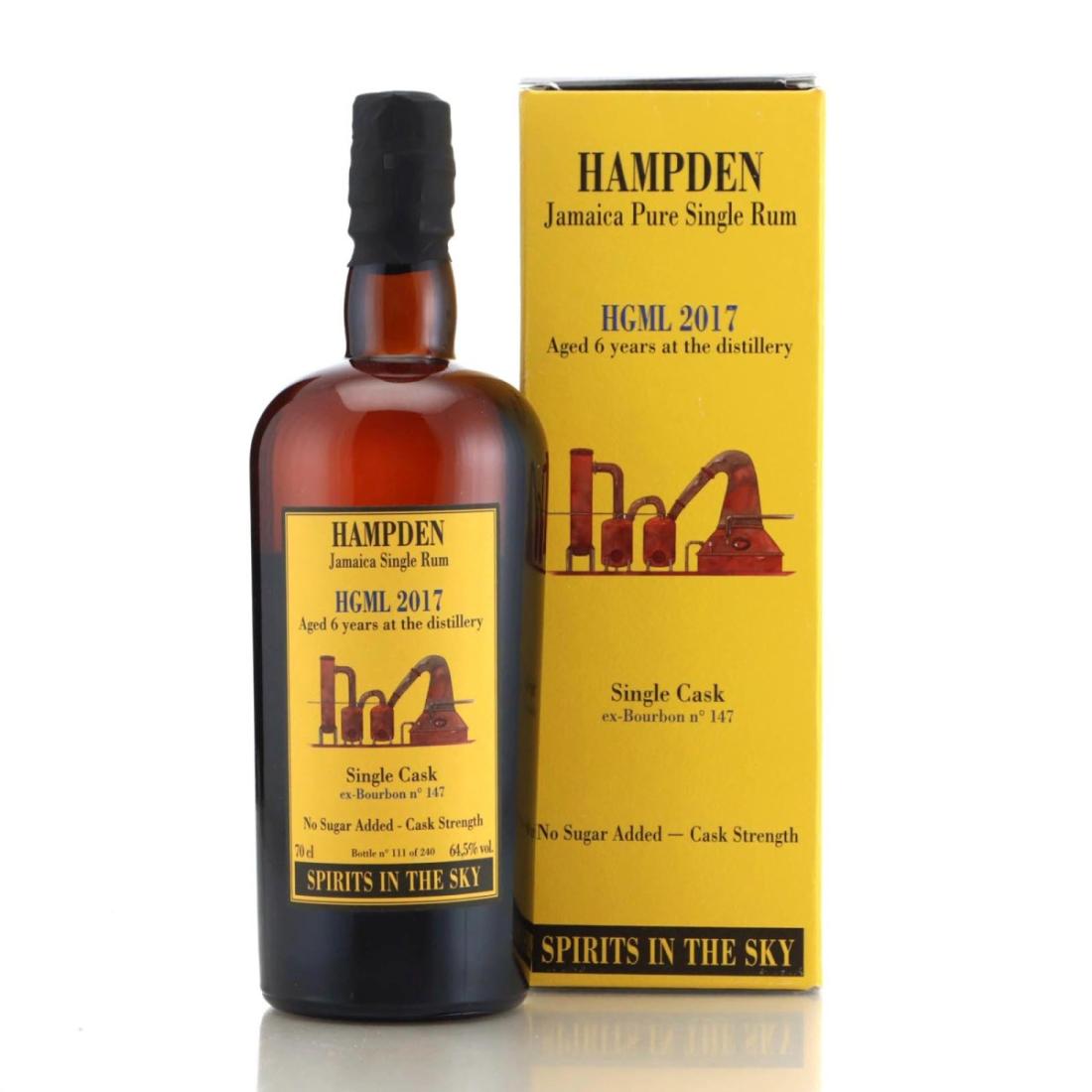 Image for Hampden HGML 2017 Habitation Velier 6 Year Old