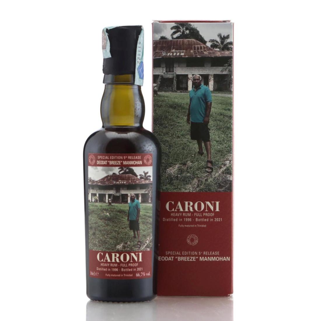 Image for Caroni 1996 Full Proof Heavy - Deodat 'Breeze' Manmohan