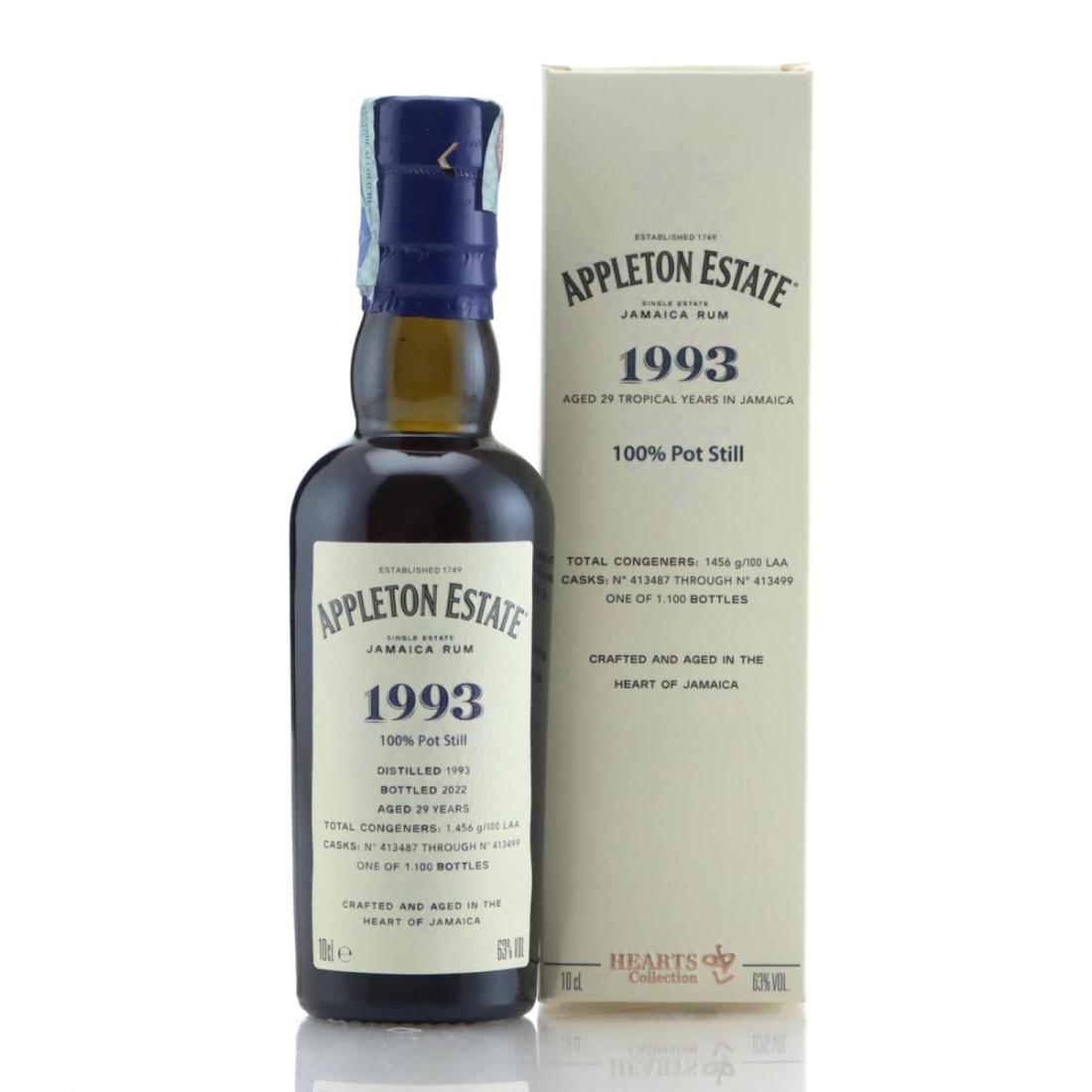 Image for Appleton Estate 1993 Hearts Collection 29 Year Old