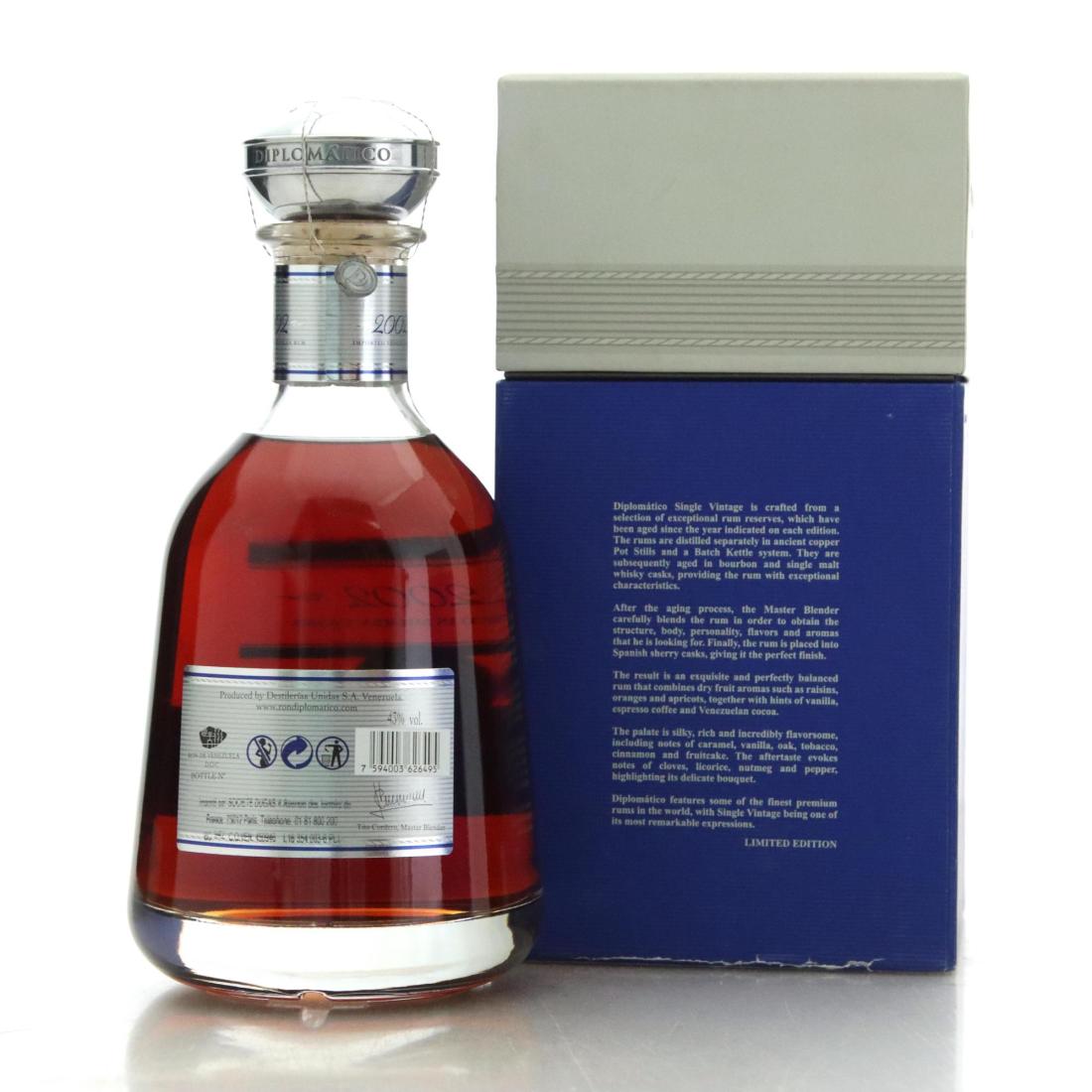 Image for Diplomatico 2002 Sherry Cask Finish