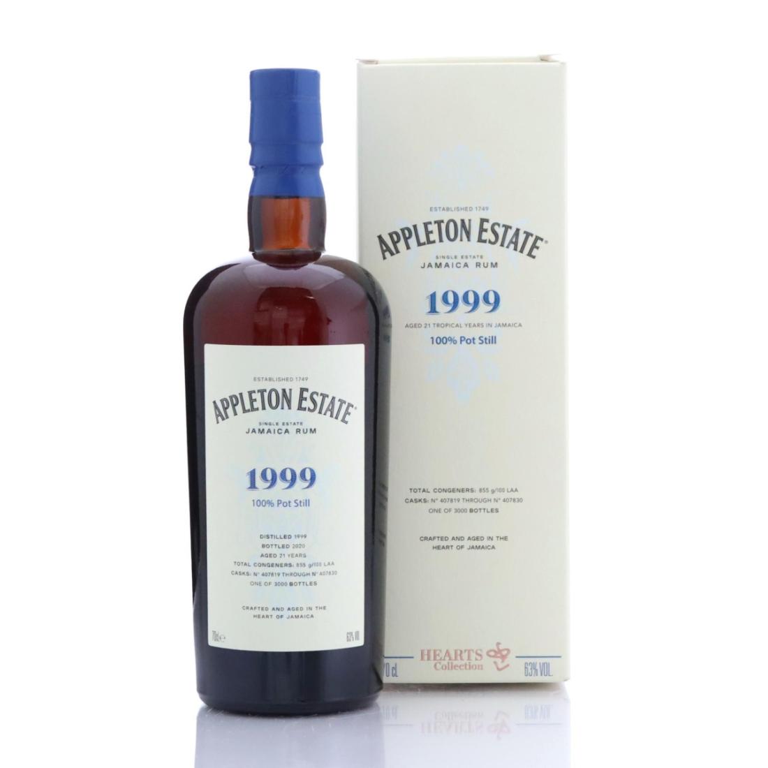 Image for Appleton Estate 1999 Hearts Collection 21 Year Old