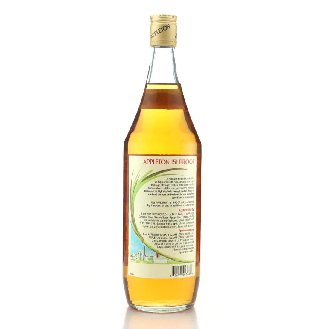 Appleton 151 Proof Litre
