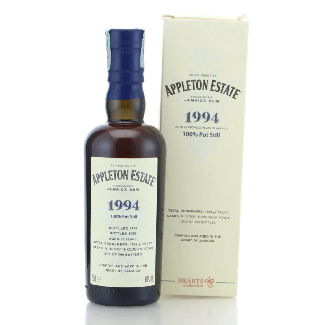 Image for Appleton Estate 1994 Hearts Collection 26 Year Old