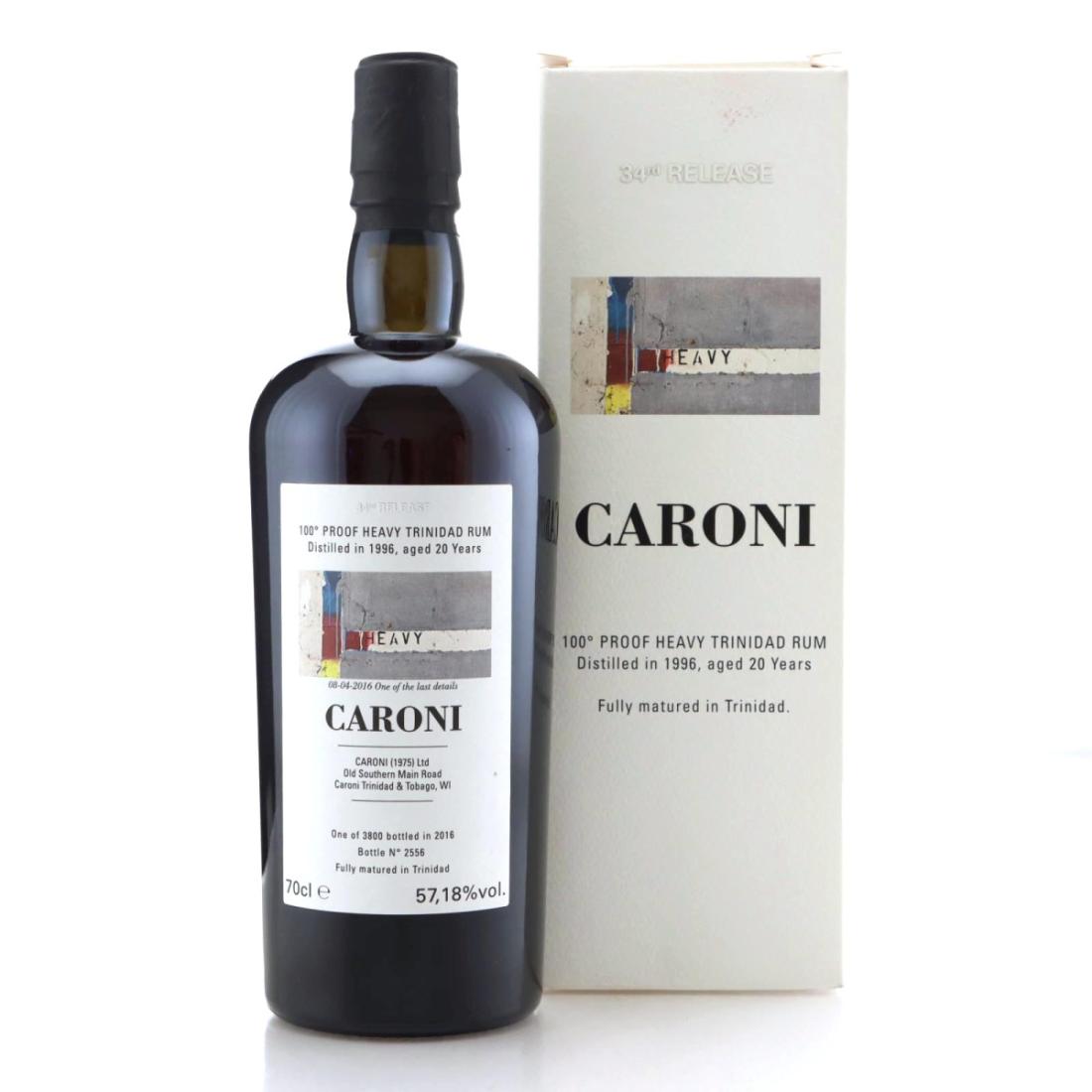 Image for Caroni 1996 100° Proof 20 Year Old Heavy