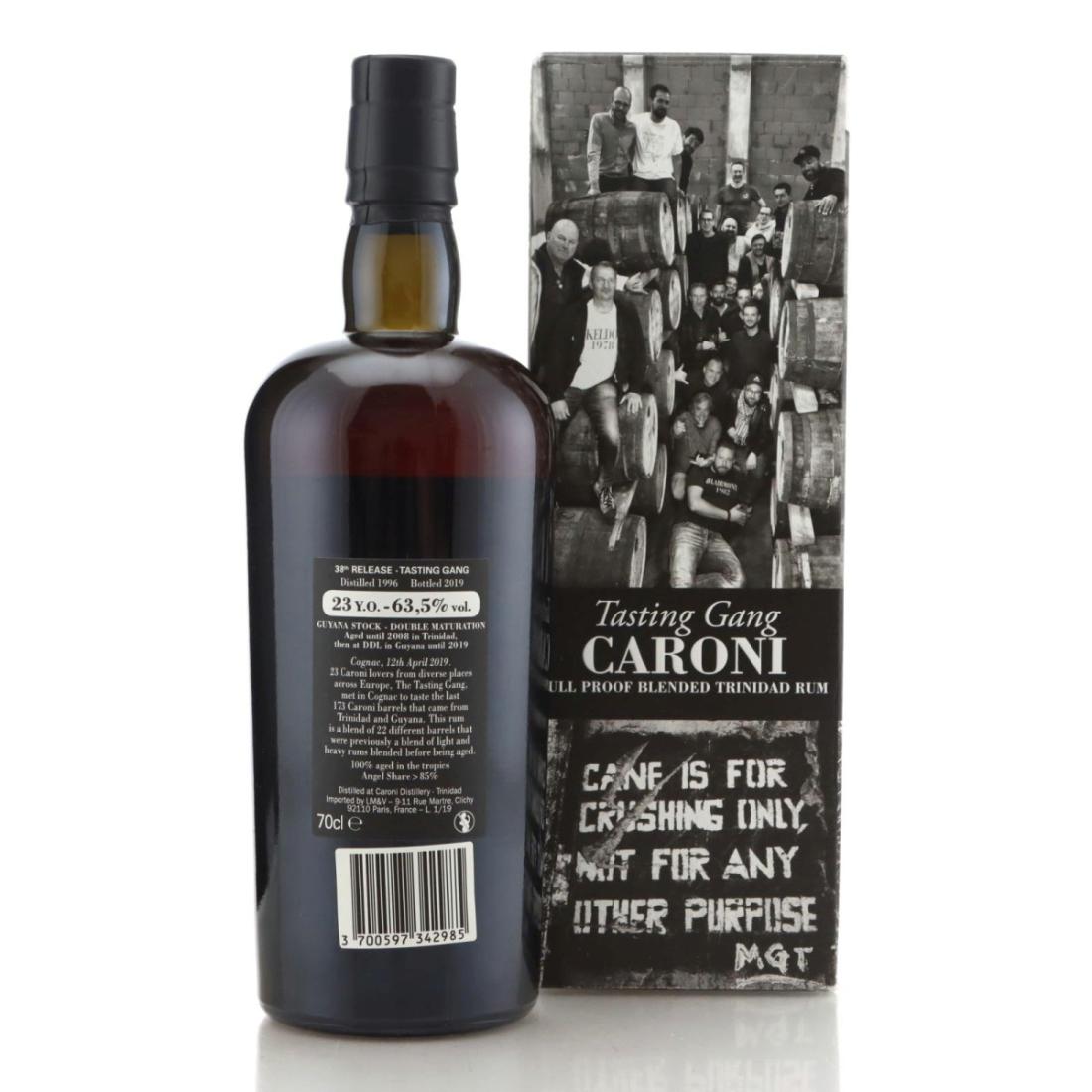 Image for Caroni 1996 Full Proof 23 Year Old Blended - Tasting Gang