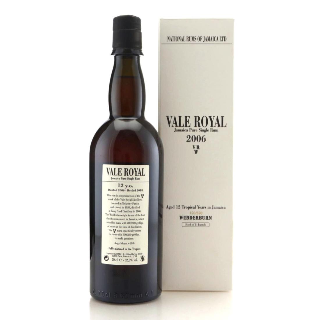 Image for Long Pond Vale Royal VRW 2006 Wedderburn 12 Year Old