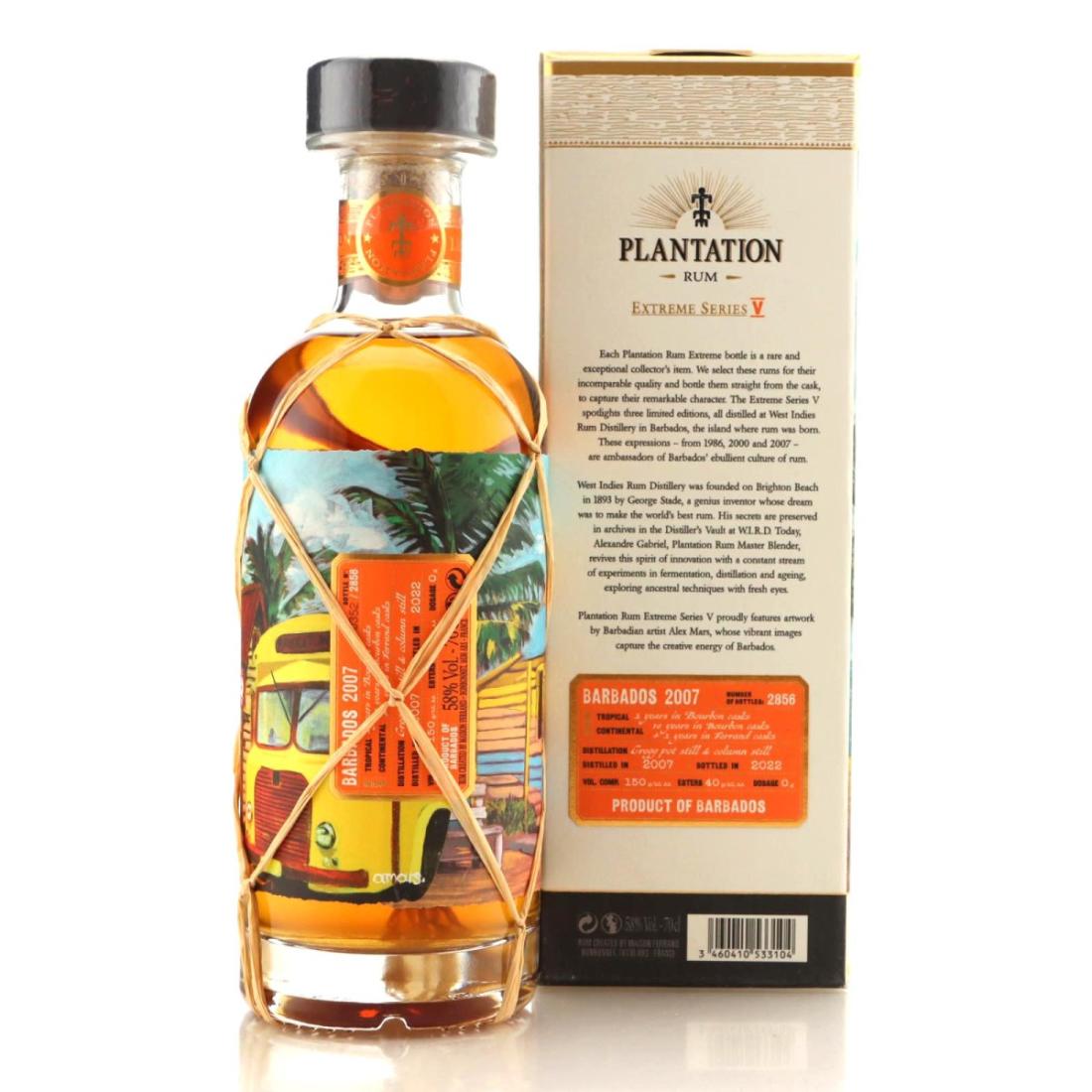 Image for WIRD 2007 Plantation 14 Year Old Extreme Series V