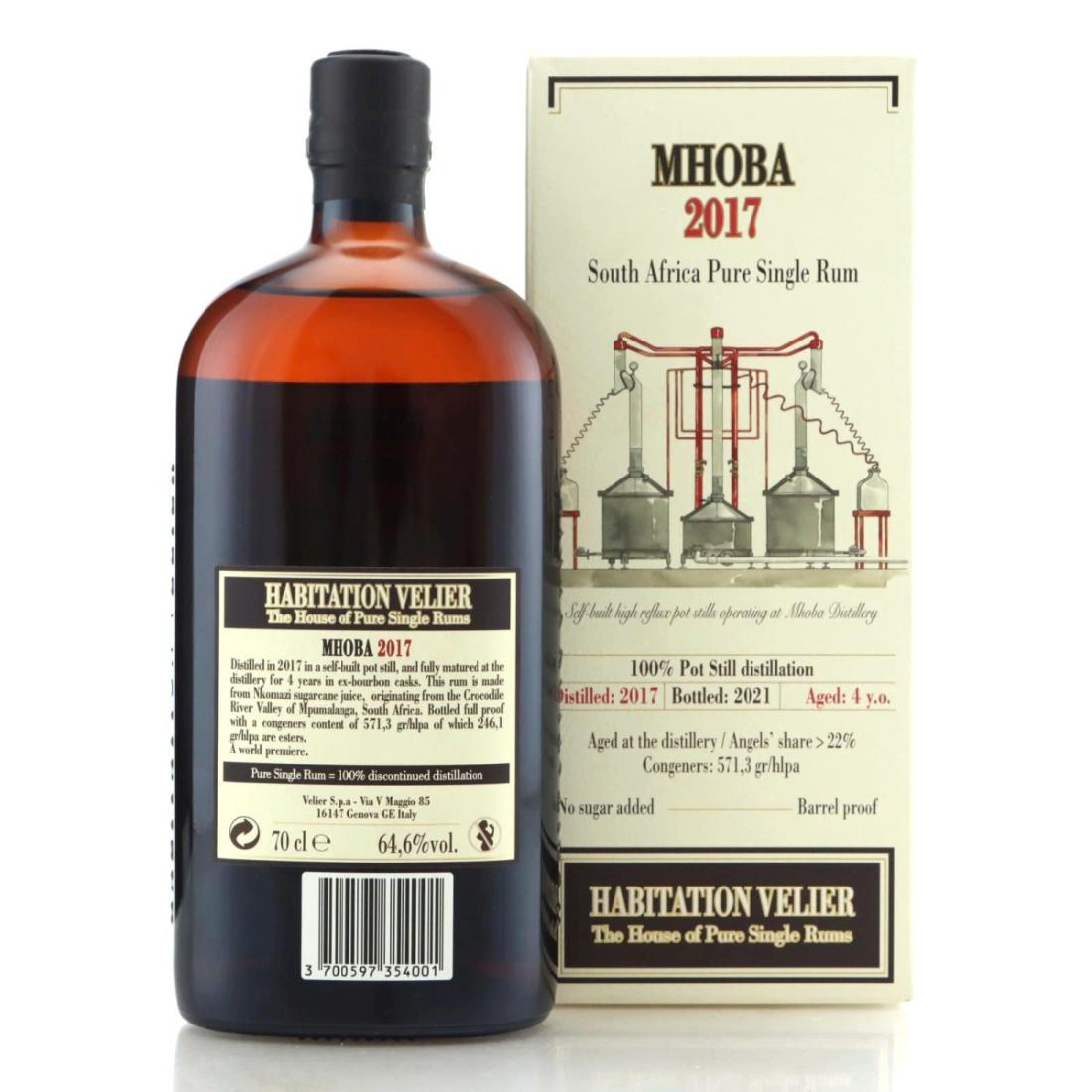 Image for Mhoba 2017 Habitation Velier 4 Year Old