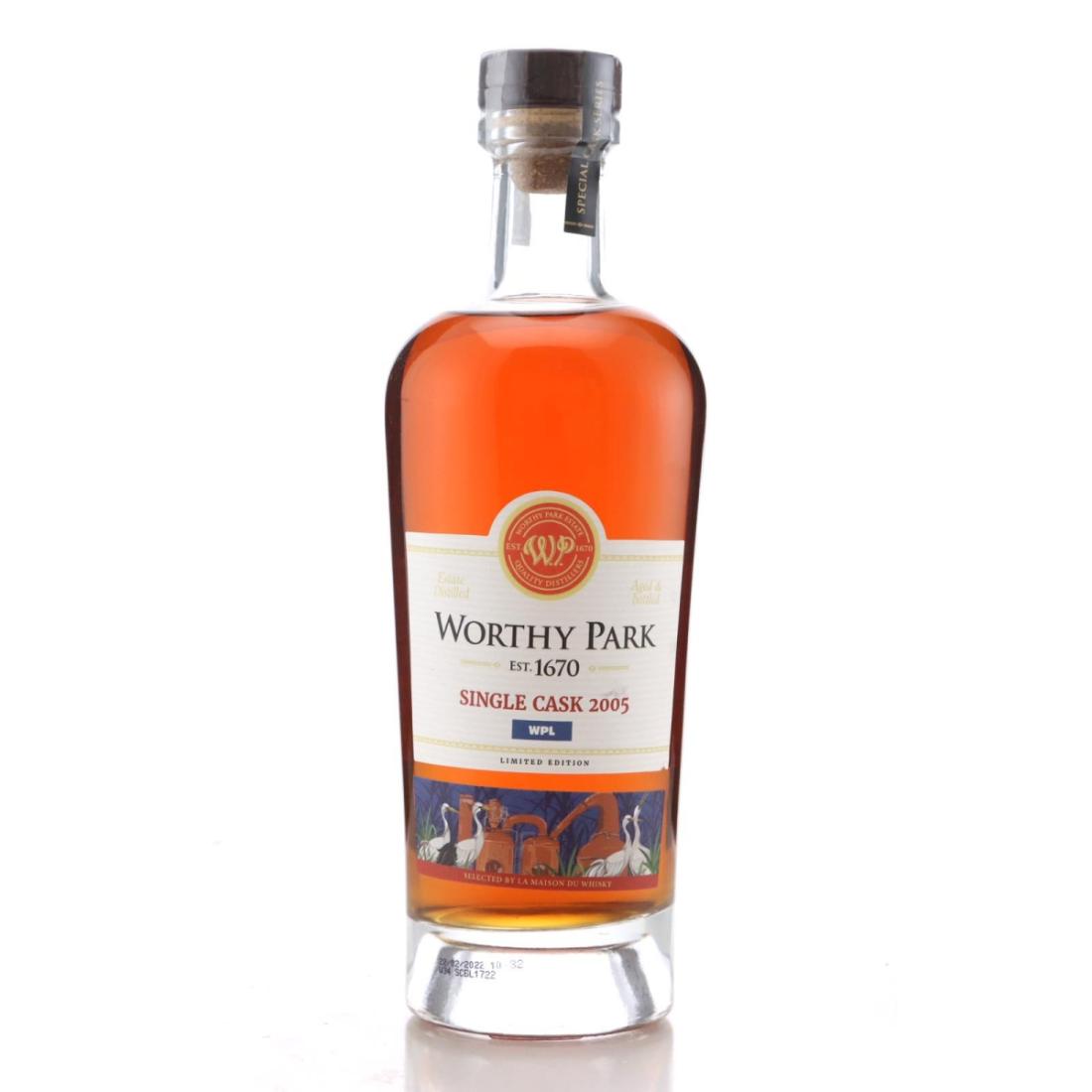 Image for Worthy Park WPL 2005 Single Cask 16 Year Old