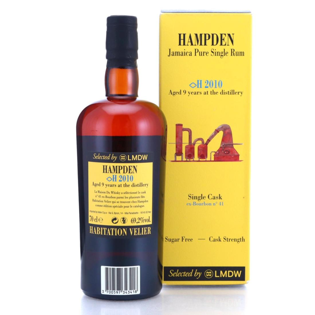 Image for Hampden <>H 2010 Habitation Velier 9 Year Old