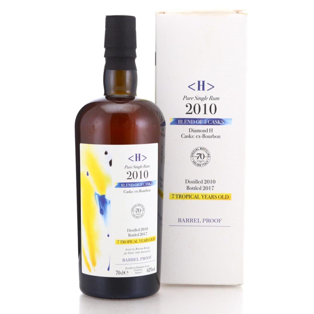 Image for Hampden <H> 2010 Blend of 5 Casks 7 Year Old - #107 by Warren Khong