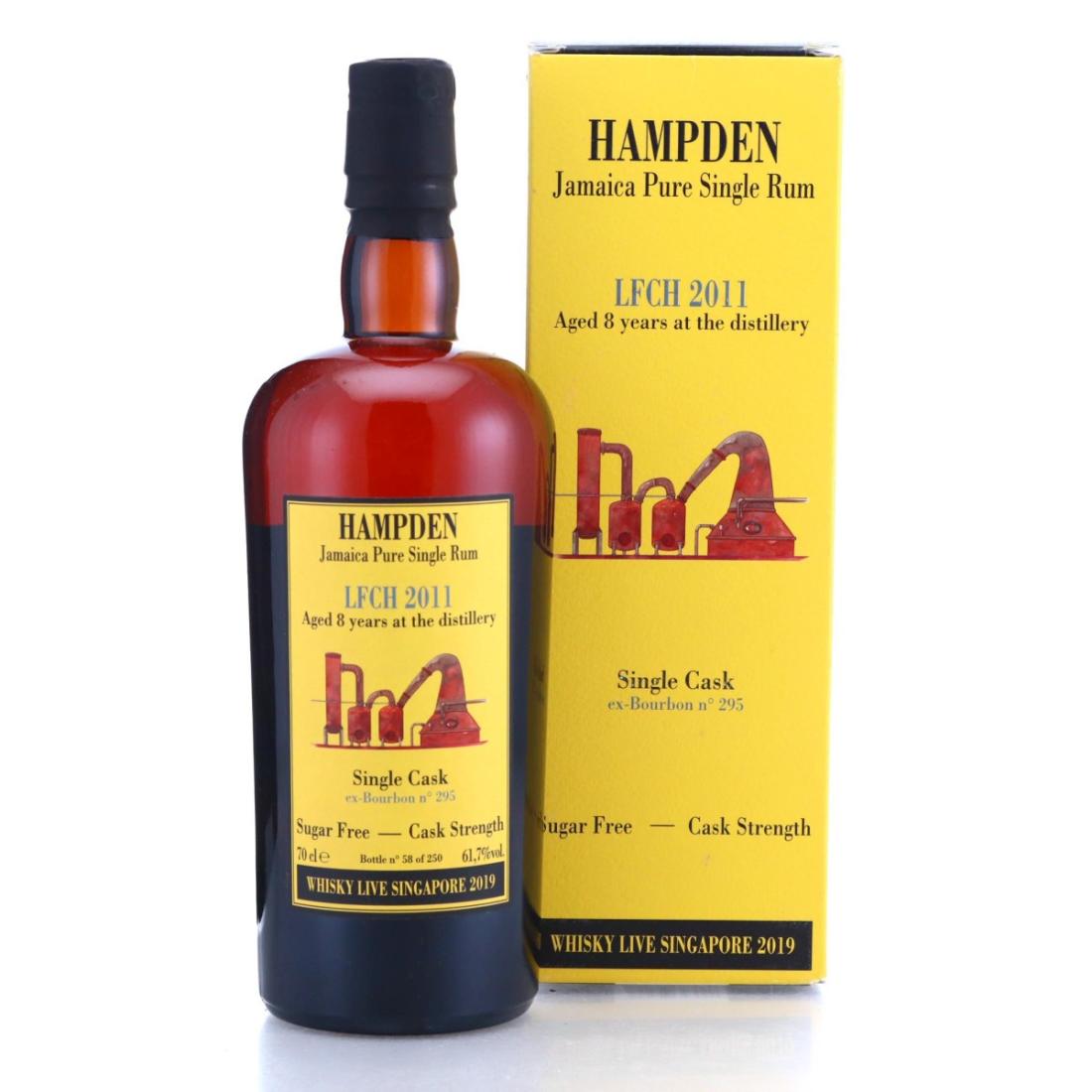 Image for Hampden LFCH 2011 Habitation Velier 8 Year Old