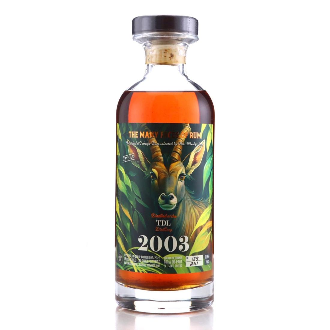 Image for Trinidad Distillers 2003 The Many Faces of Rum 22 Year Old