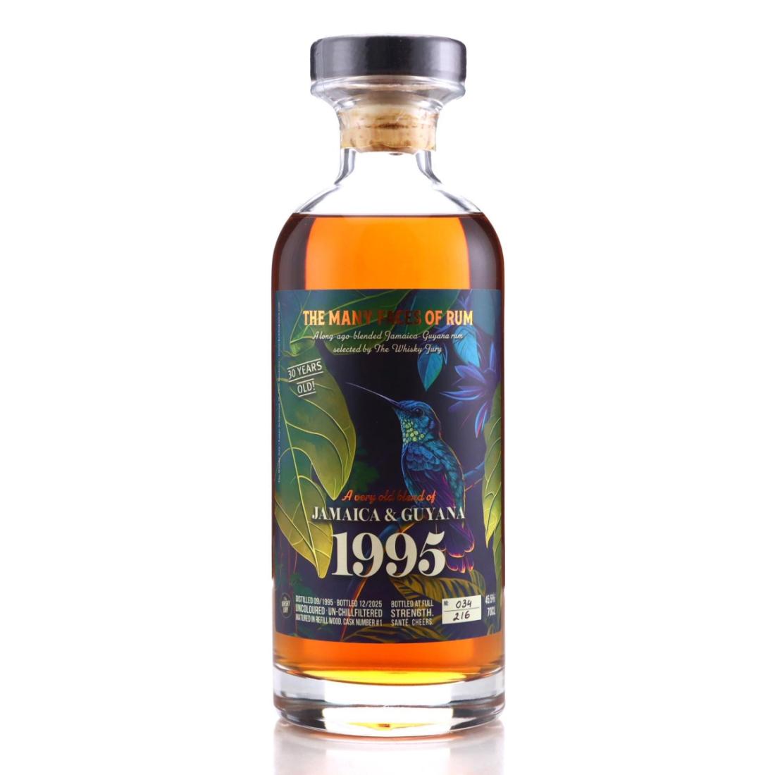 Image for Jamaica & Guyana 1995 The Many Faces of Rum 30 Year Old