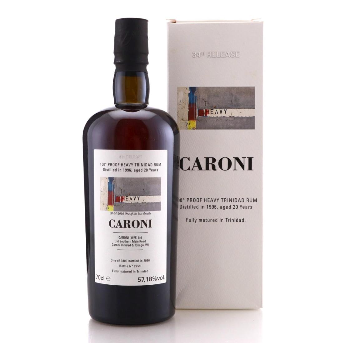 Image for Caroni 1996 100° Proof 20 Year Old Heavy