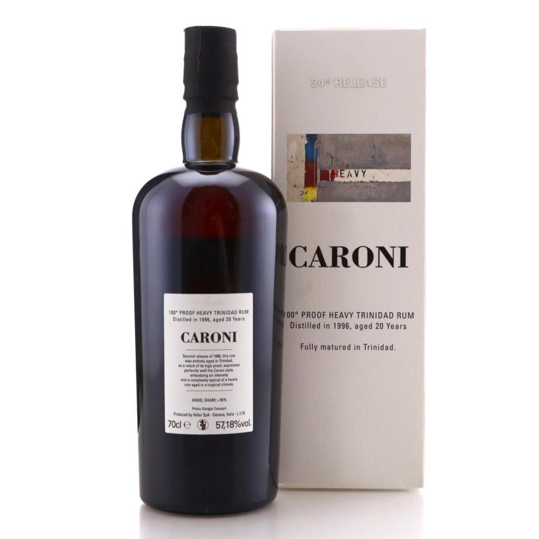 Image for Caroni 1996 100° Proof 20 Year Old Heavy