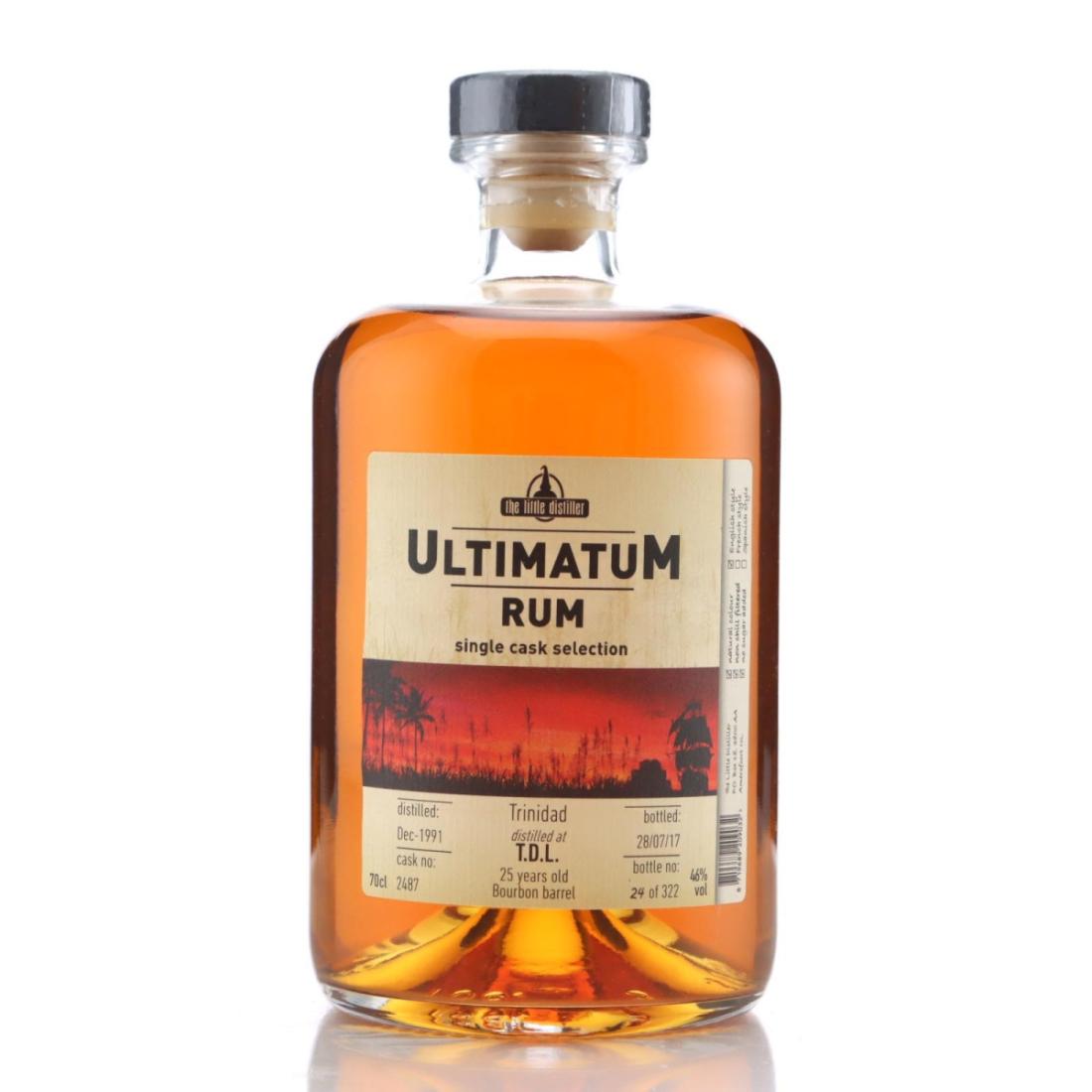 Image for Trinidad Distillers 1991 Ultimatum Rum 25 Year Old