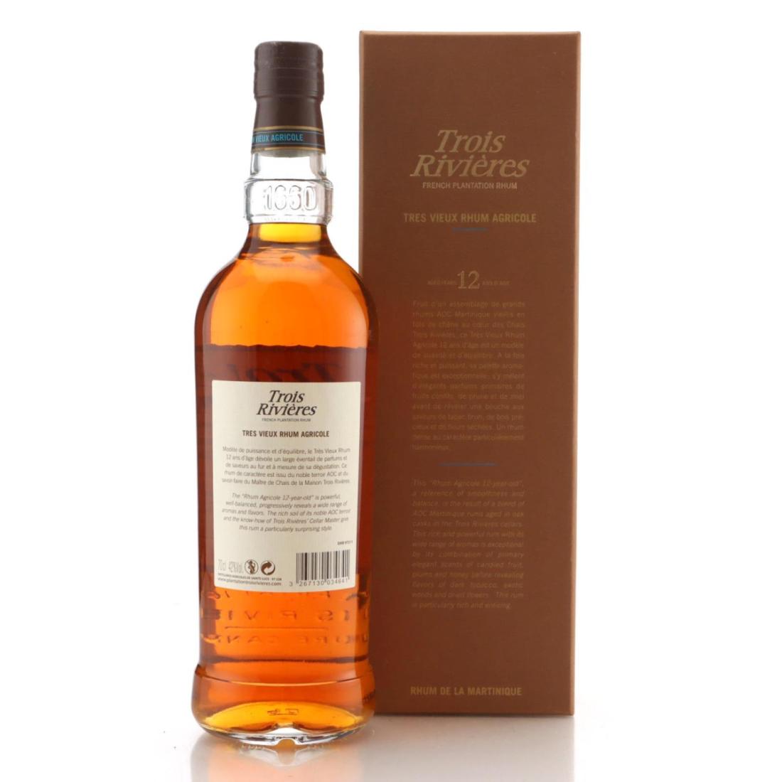 Image for Trois Rivières 12 Year Old Rhum Vieux Agricole