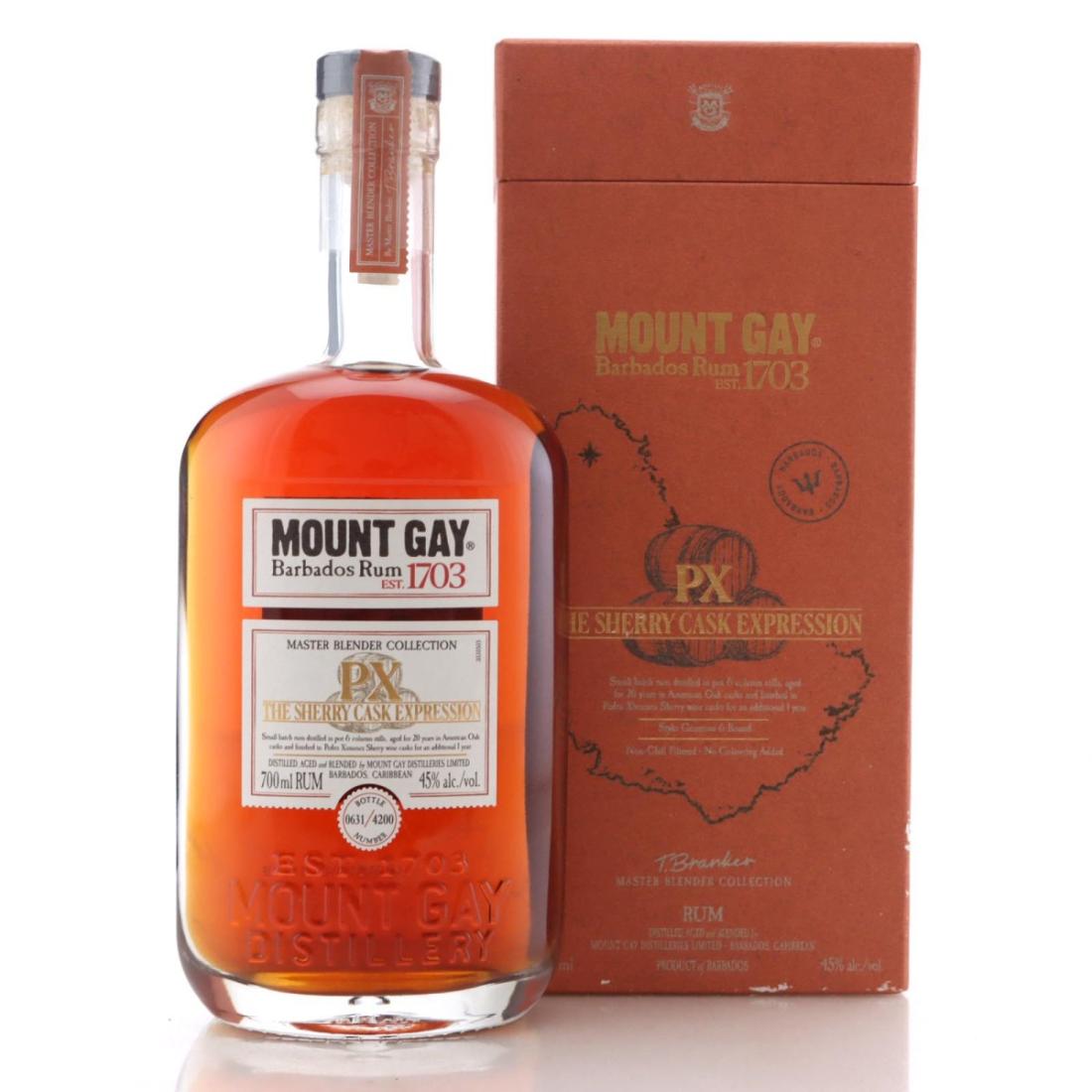 Image for Mount Gay PX The Sherry Cask Expression 20 Year Old